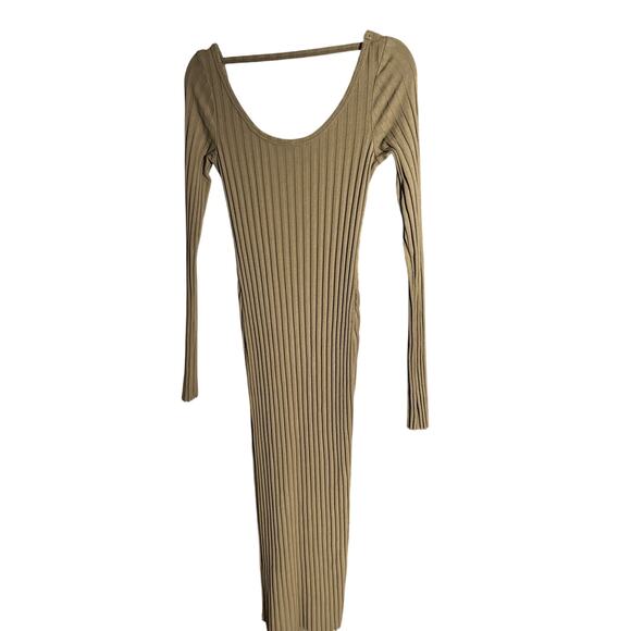 NWOT COTTON CITIZEN Capri Maxi Dress - Dark Chai Size Large - Picture 1 of 2
